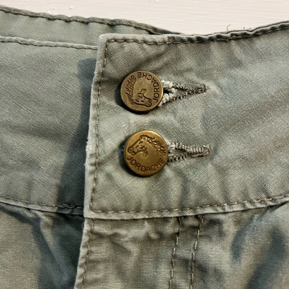 Vintage green cotton shorts from Jordache